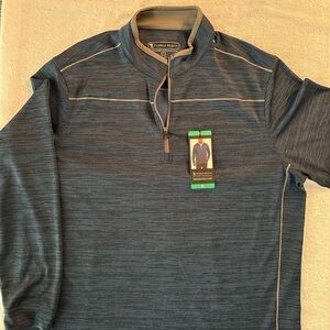Pebble Beach Navy Quarter-Zip Pullover